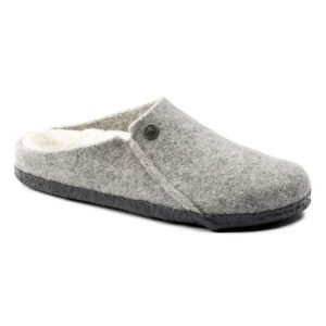 Birkenstock Zermatt Shearling Slipper | Light Gray | Narrow – Women’s (1015086)